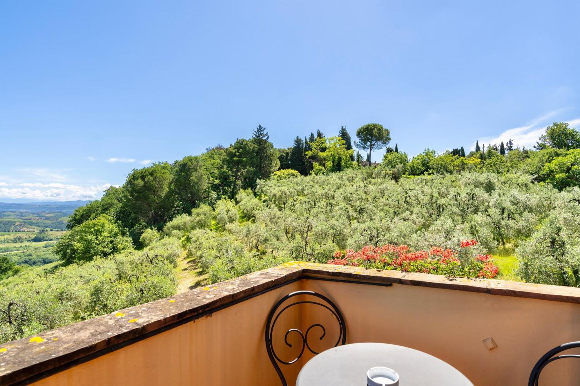 Casa Vacanze Con Piscina A San Gimignano公寓式酒店 外观 照片