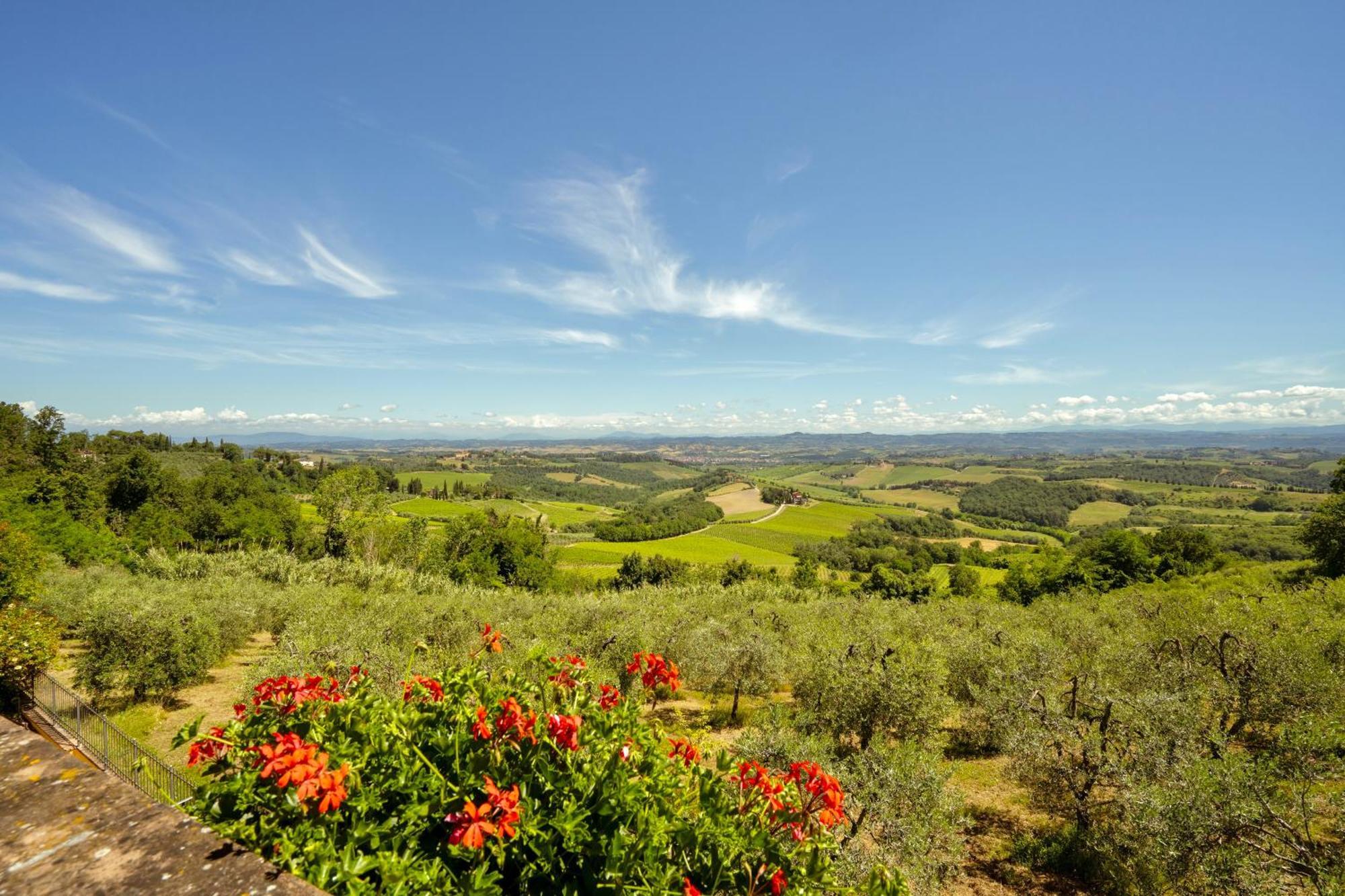 Casa Vacanze Con Piscina A San Gimignano公寓式酒店 外观 照片