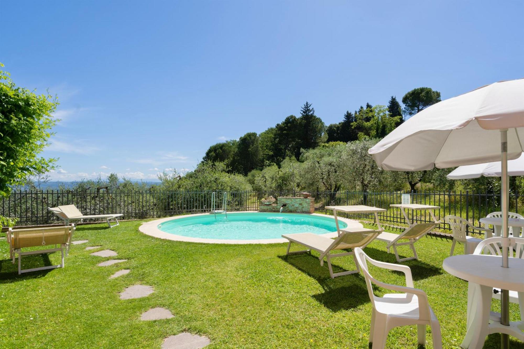 Casa Vacanze Con Piscina A San Gimignano公寓式酒店 外观 照片