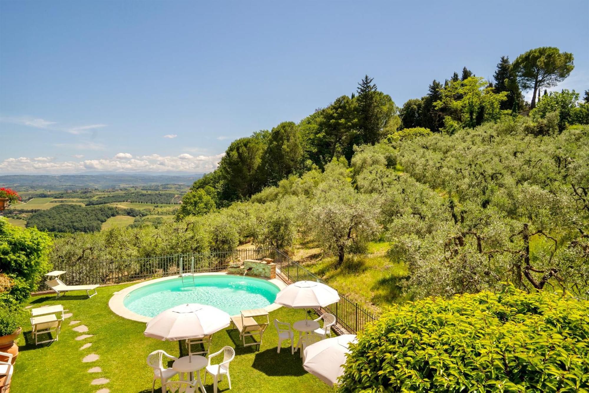 Casa Vacanze Con Piscina A San Gimignano公寓式酒店 外观 照片